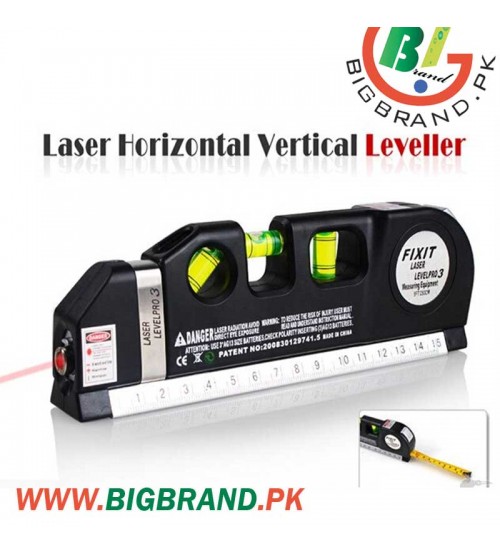 Laser Level Pro 3 with Tape Measure